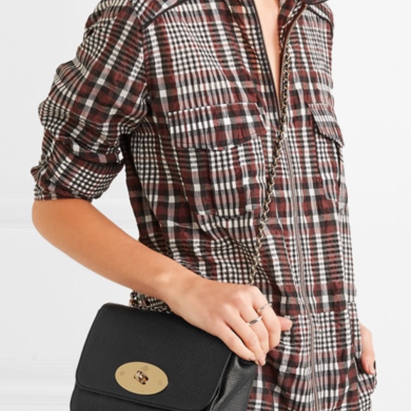 COPY - COPY - Mulberry small Black Glossy Goat Lily bag! - Picture 4 of 6